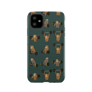 Olympic Lifting Sloths Tough Phone Case