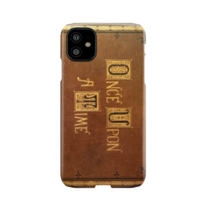 Once Upon A Time - Large Text Cover Phone Case