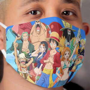 One Piece Crew Cloth Face Mask