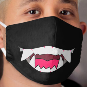 Oni demon teeth Cloth Face Mask