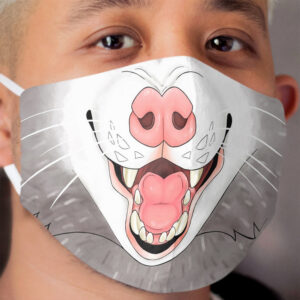 Opossum Cloth Face Mask Design Cloth Face Mask
