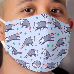 Opossum Pattern 2 Cloth Face Mask