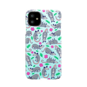 Opossum Pattern Phone Case