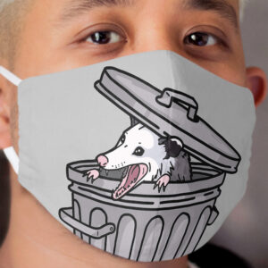 opossum trash cat Cloth Face Mask