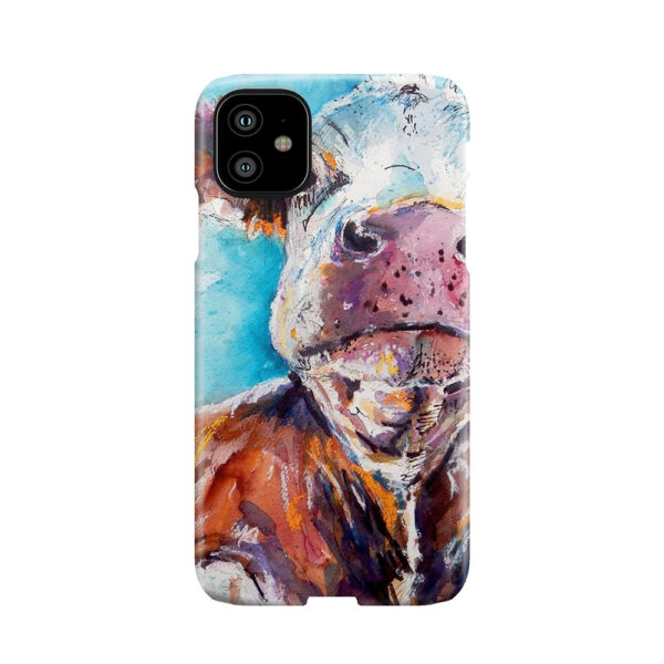 Optimistic Cow Phone Case