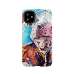 Optimistic Cow Tough Phone Case