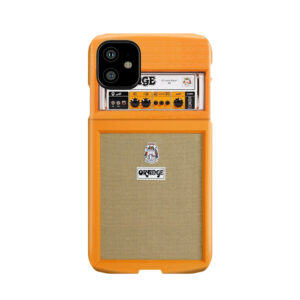 Orange Color Amp Amplifier Phone Case