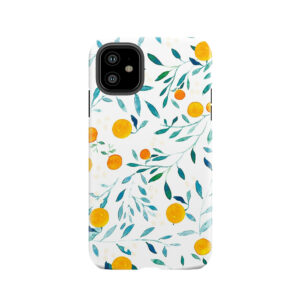 Orange Tree Tough Phone Case
