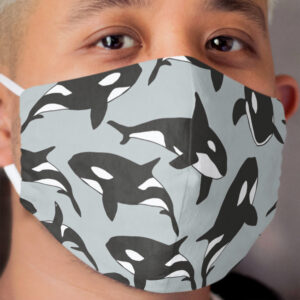 orca killer whale Cloth Face Mask