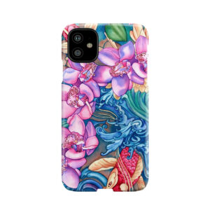 Orchid Splash Phone Case