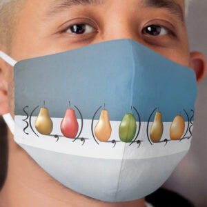 Ordered Pears Cloth Face Mask