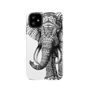 Ornate Elephant Tough Phone Case