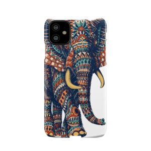 Ornate Elephant V2 (Color Version) Phone Case