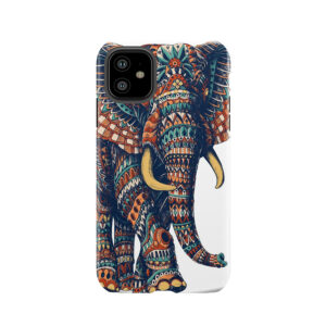 Ornate Elephant V2 (Color Version) Tough Phone Case