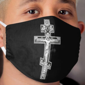 Orthodox Cross Cloth Face Mask