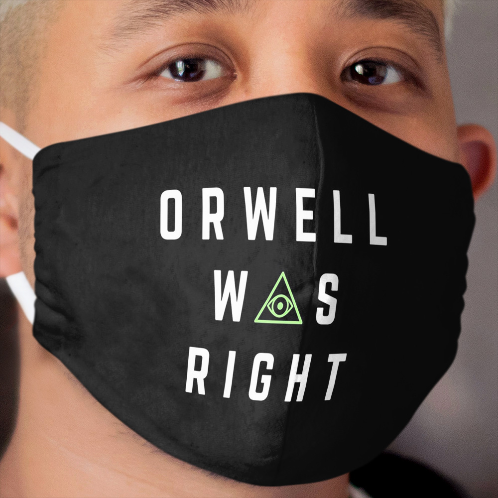 Orwell Cloth Face Mask