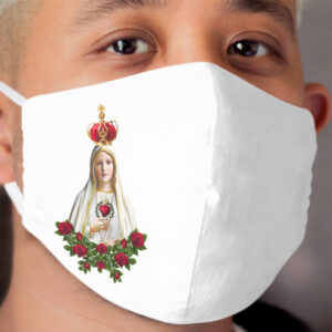 Our Lady of Fatima Cloth Face Mask