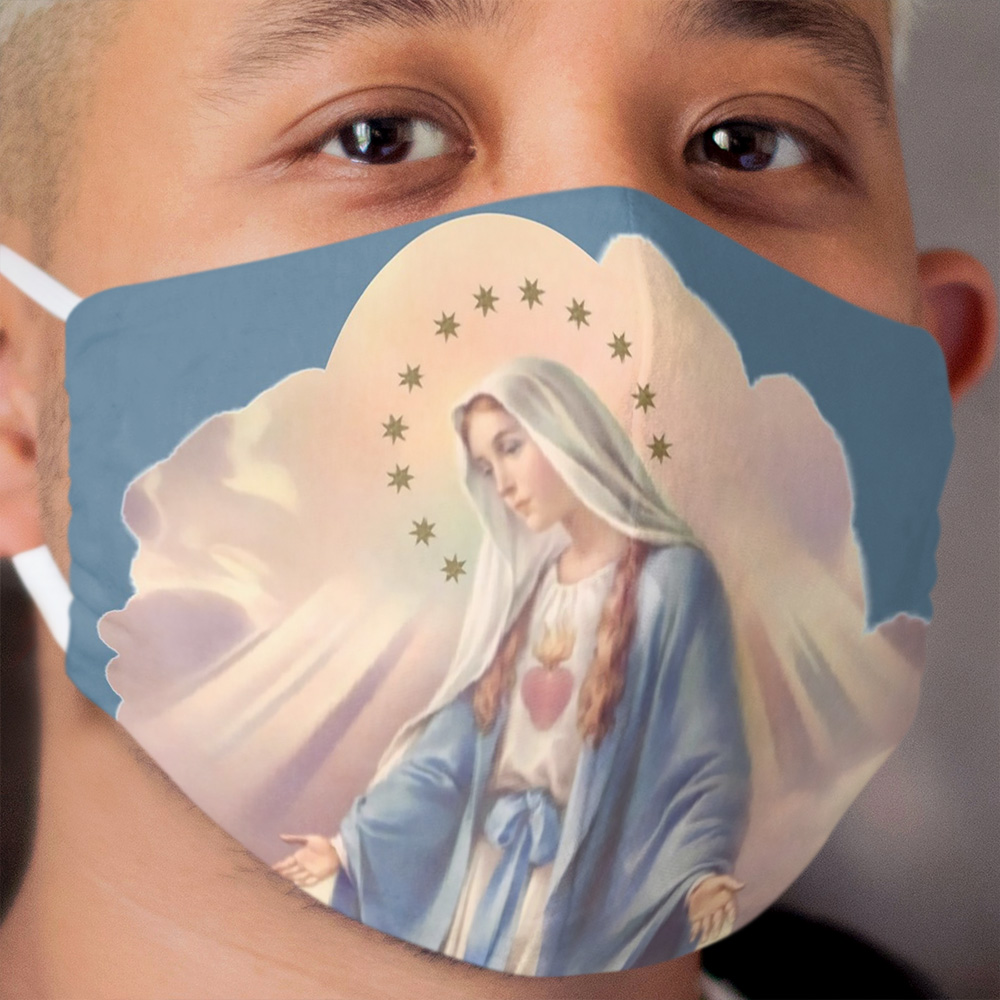 Our Lady of Grace Cloth Face Mask 2