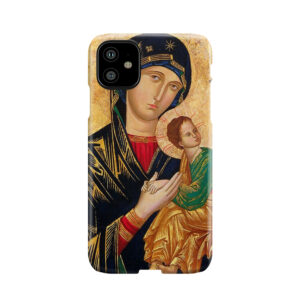 Our Lady Of Perpetual Help, Russian Orthodox Icon, Madonna And Child, Virgin Mary Phone Case
