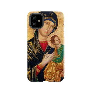 Our Lady Of Perpetual Help, Russian Orthodox Icon, Madonna And Child, Virgin Mary Tough Phone Case