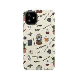 Owl And Wand Tough Phone Case