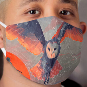 Owl Hunt Cloth Face Mask