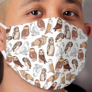 Owls are a hoot Cloth Face Mask