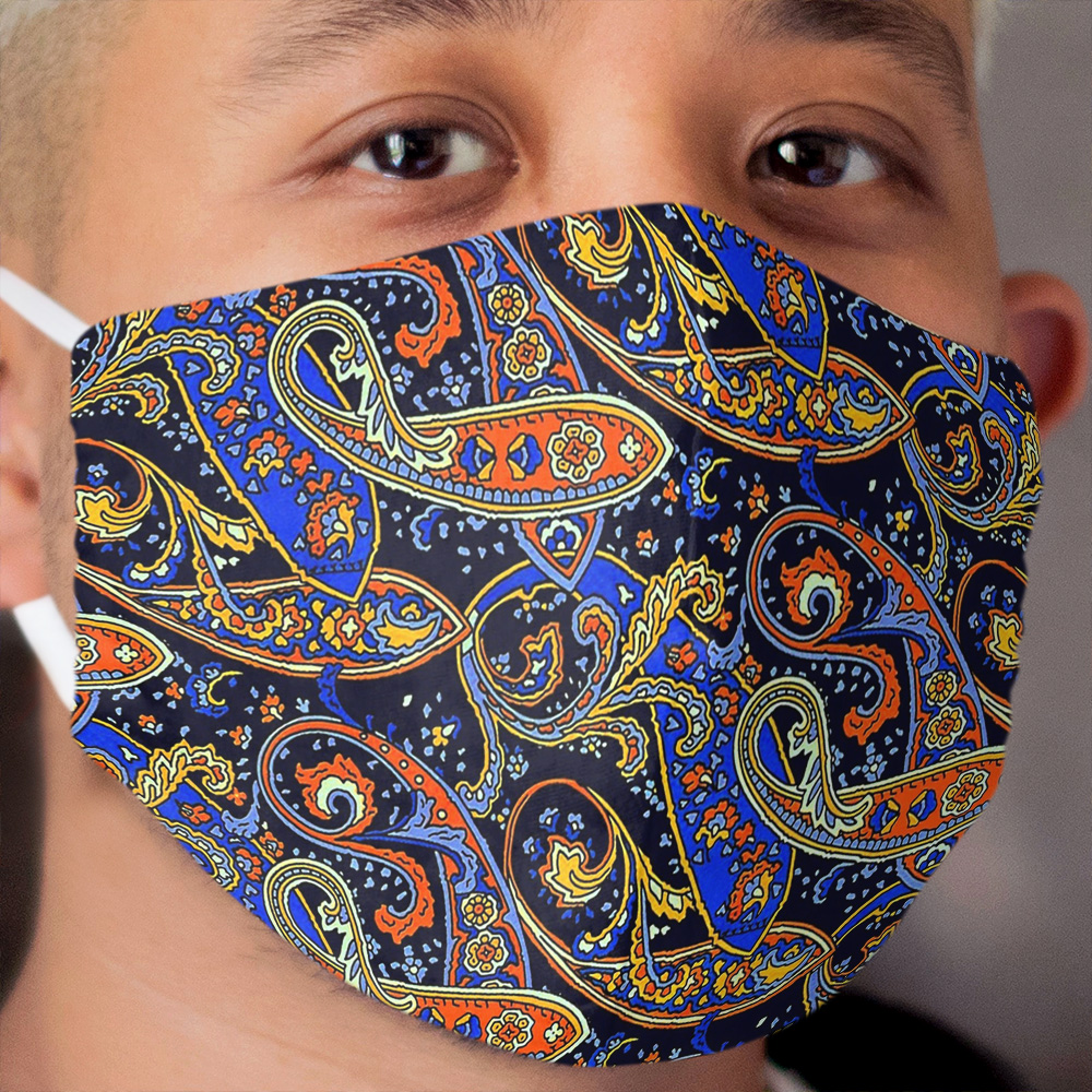 Paisley Cloth Face Mask