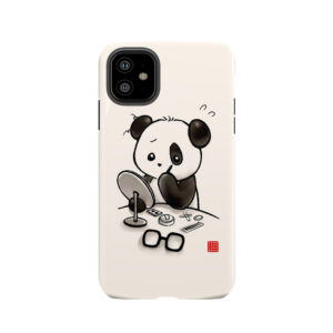 Panda Makeup Tough Phone Case