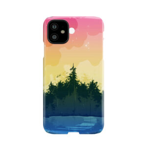 Pansexual Pride Forest Phone Case