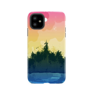 Pansexual Pride Forest Tough Phone Case