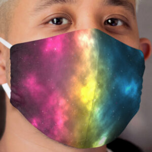 Pansexual Pride Galaxy Cloth Face Mask