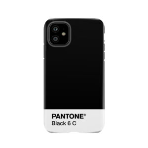 Pantone Black 6 C Tough Phone Case