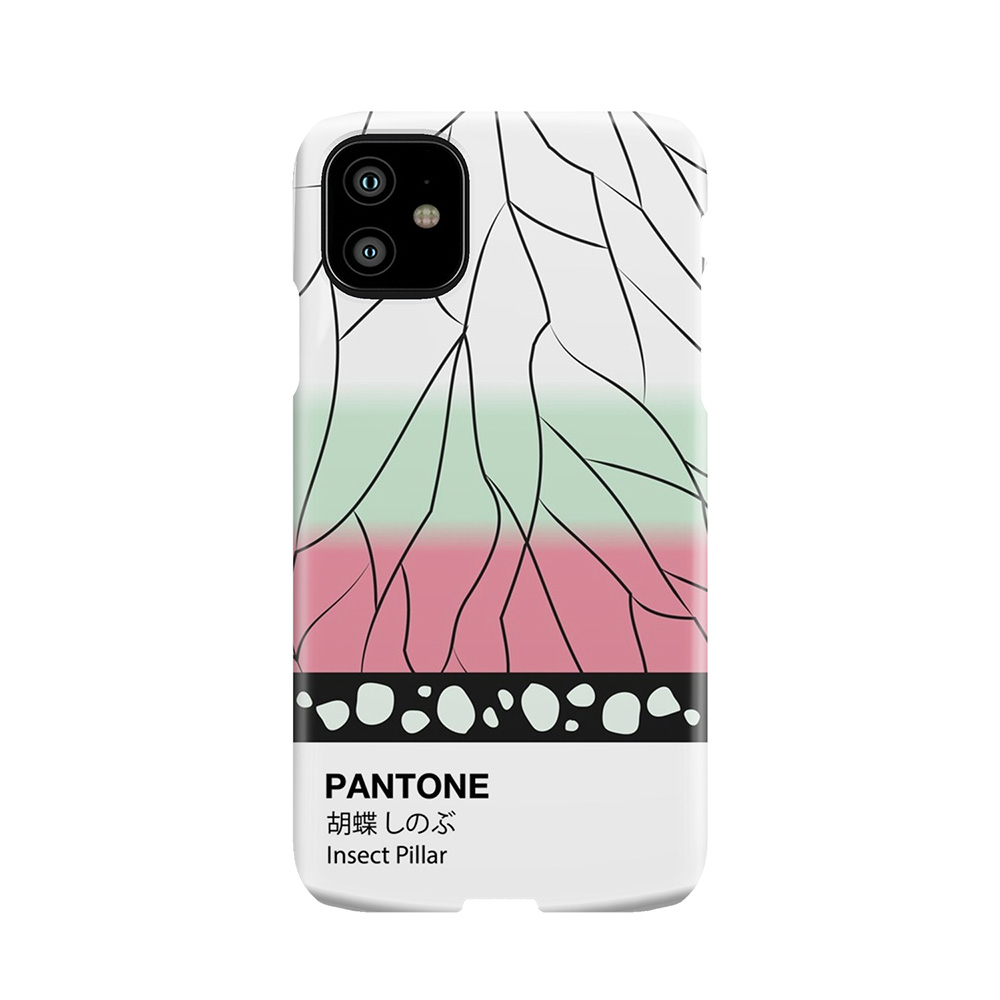 Pantone Demon Slayer Shinobu Kocho Insect Pillar Phone Case