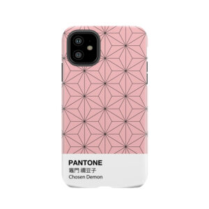 Pantone Kimetsu No Yaiba Nezuko Kamado The Chosen Demon Tough Phone Case