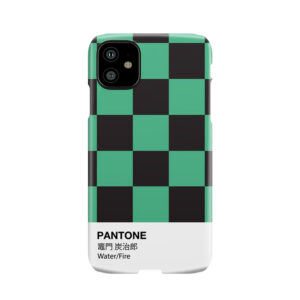 Pantone Kimetsu No Yaiba Tanjiro Kamado Water/Fire Demon Slayer Phone Case