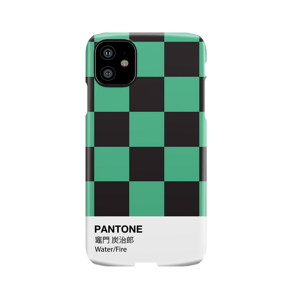 Pantone Kimetsu No Yaiba Tanjiro Kamado Water/Fire Demon Slayer Phone Case