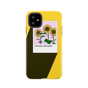 Pantone Sunflower Illustration Tough Phone Case