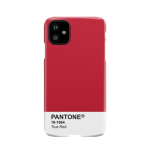 Pantone Universe Phone - True Red 19-1664 Phone Case