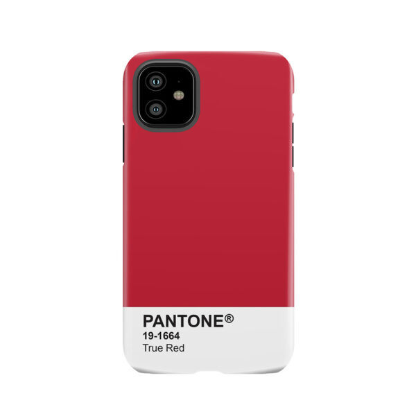 Pantone Universe Phone - True Red 19-1664 Tough Phone Case