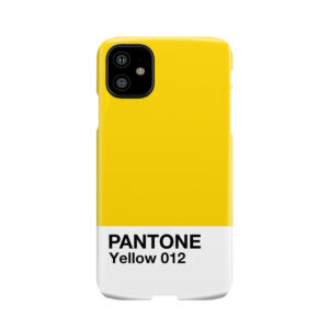 Pantone - Yellow 012 Phone Case