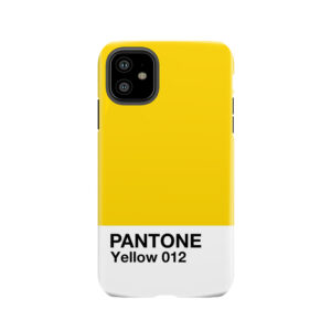 Pantone - Yellow 012 Tough Phone Case