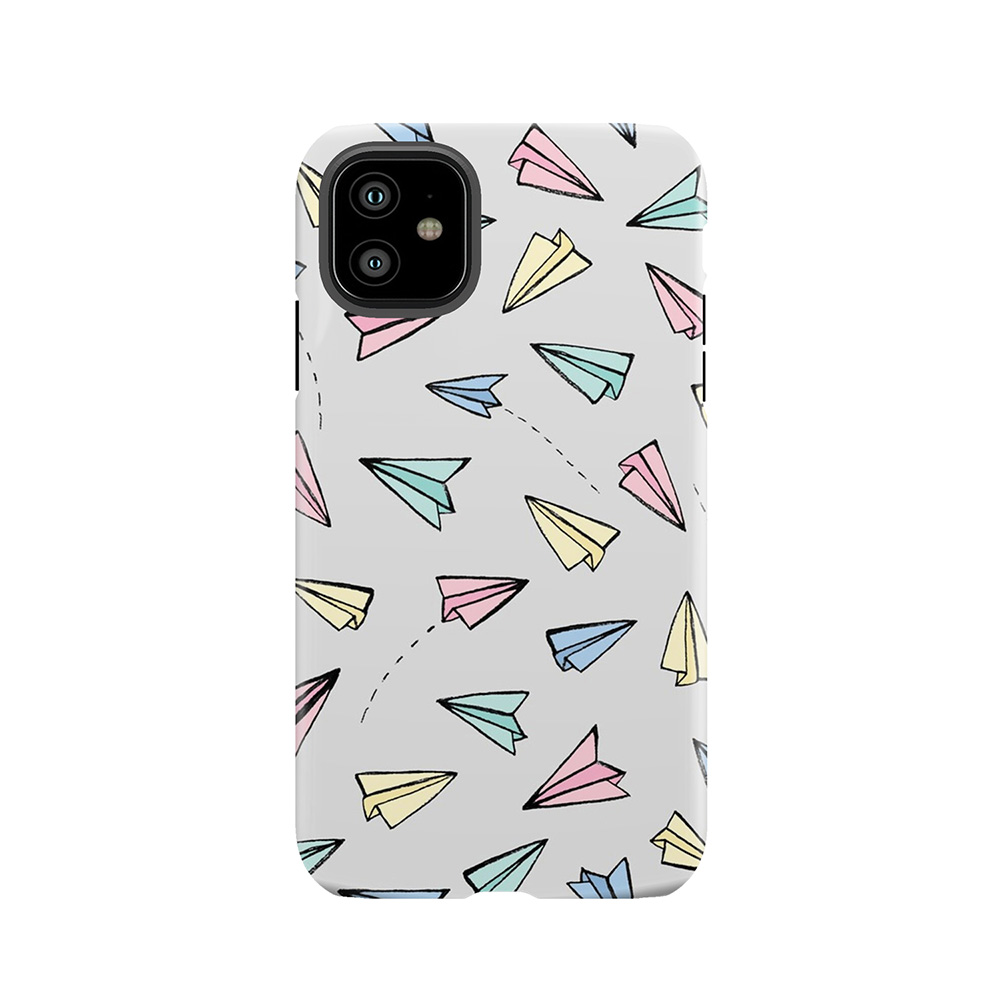 Paper Planes In Pastel Tough Phone Case