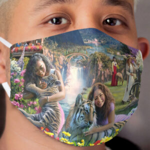 Paradise in Sunset Cloth Face Mask