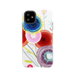 Paris Wedding Bouquet Peony Floral Designer Tough Phone Case