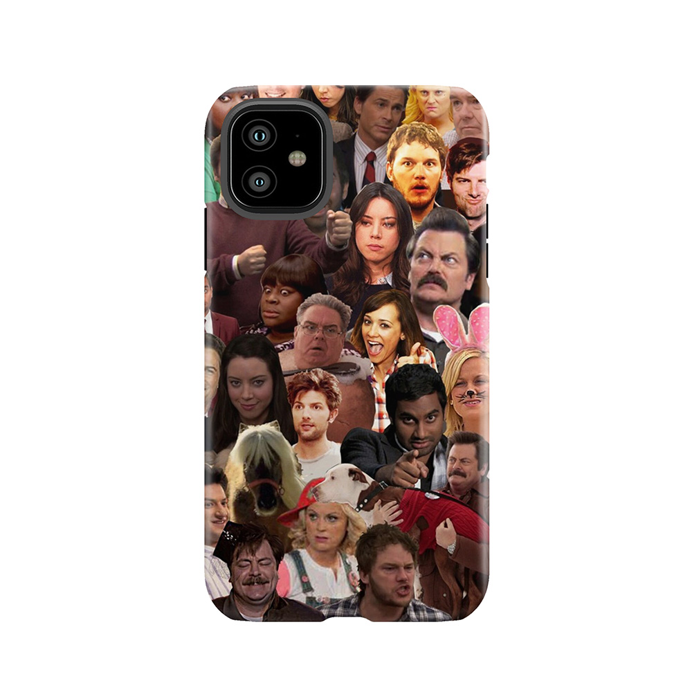 Parks And Recreation Collage Tough Phone Case