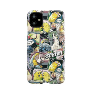Parrots Comic Style Phone Case