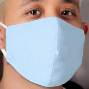 pastel blue Cloth Face Mask