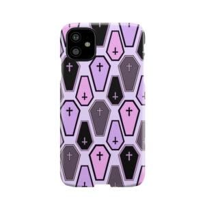 Pastel Coffin Pattern Phone Case