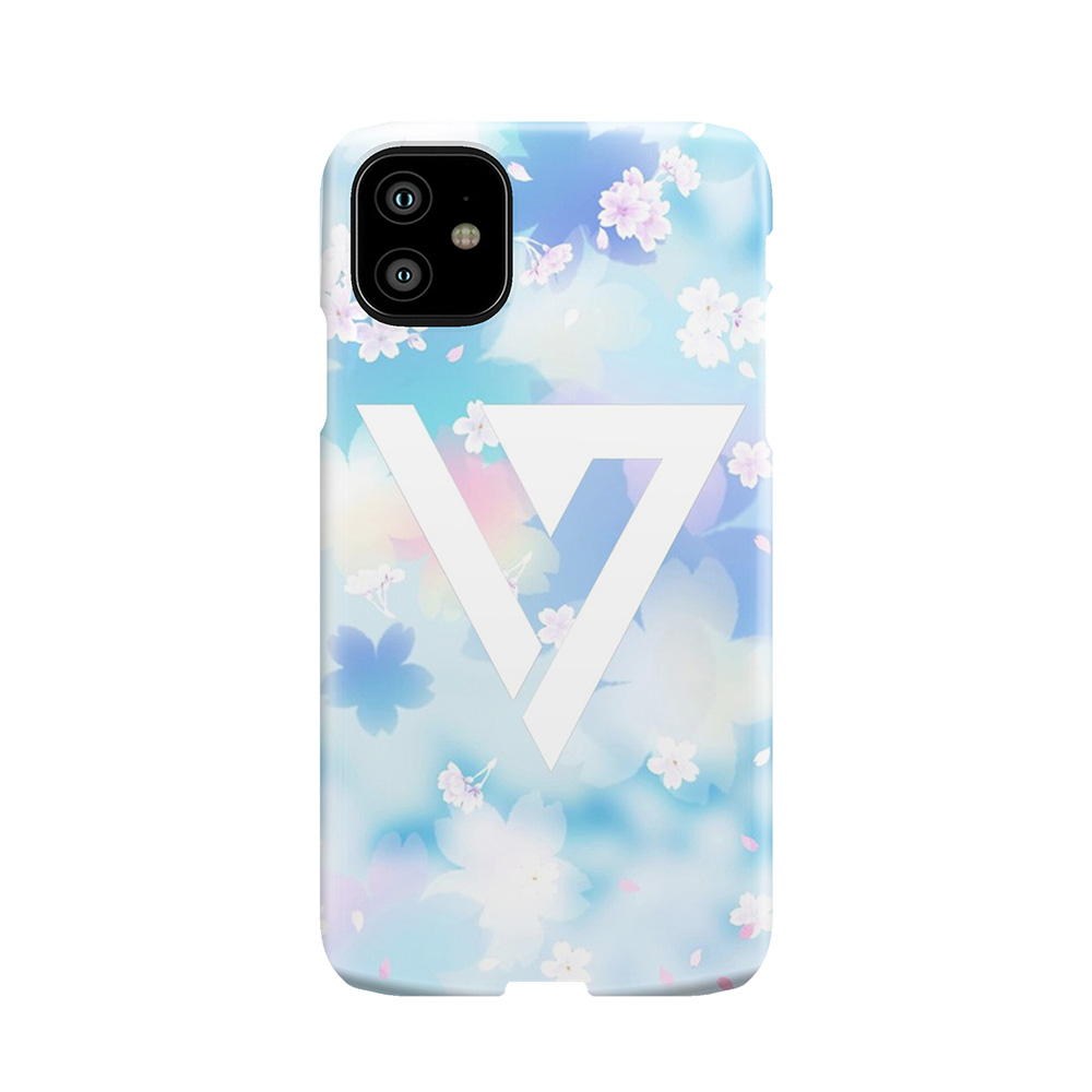 Pastel Floral Seventeen Kpop Phone Case